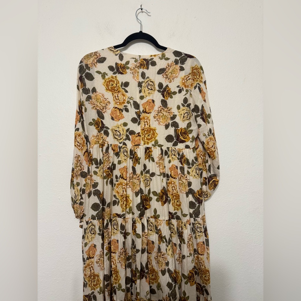 Free People Rows Of Roses Maxi Dress XS - Picture 14 of 16